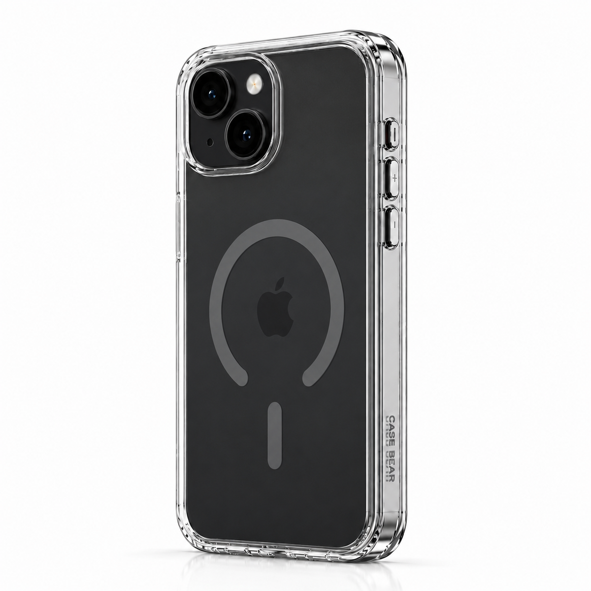 CaseBear Anti-Yellow Clear Case for iPhone 15 - front view