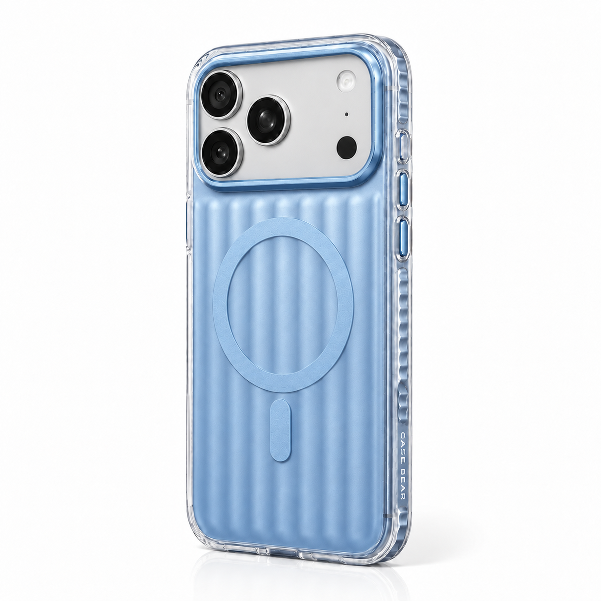 CaseBear Ribbed MagSafe Case for iPhone 17 Pro Max - Glacier