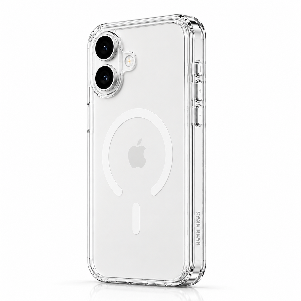 CaseBear Anti-Yellow Clear Case for iPhone 17 - front view