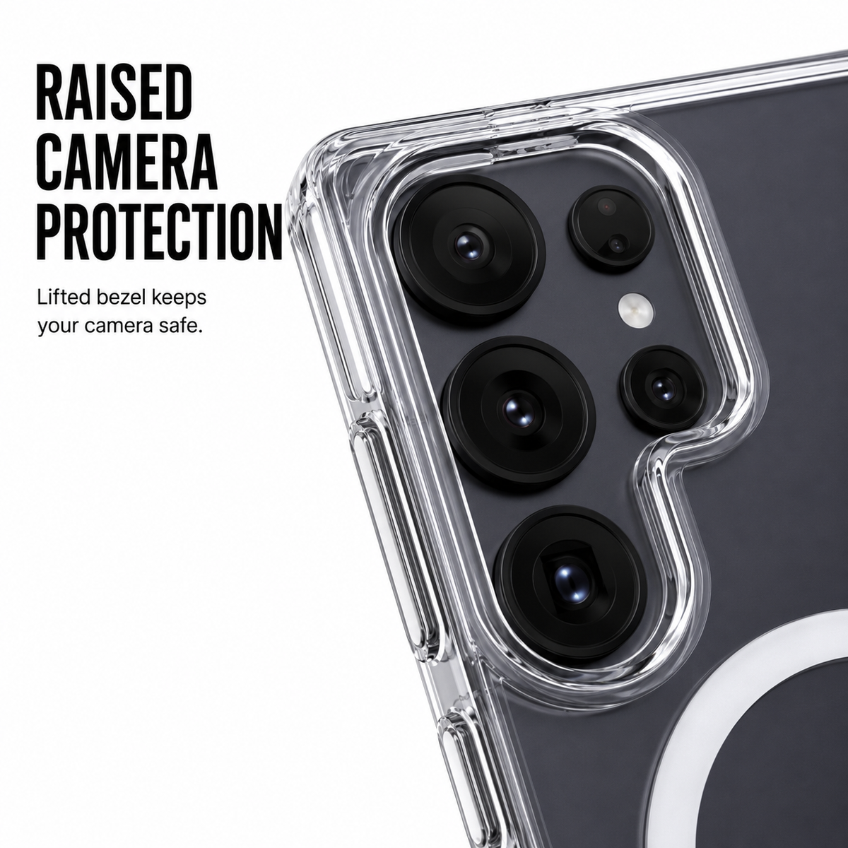 CaseBear Anti-Yellow Clear Case for Samsung S26 Ultra