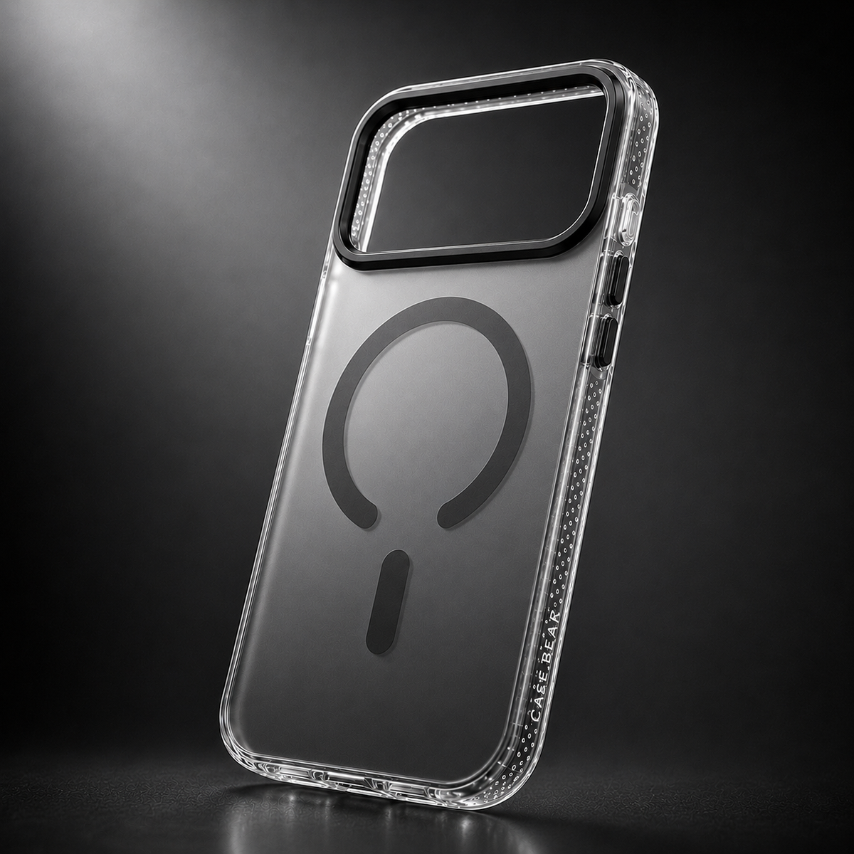 CaseBear Gradient MagSafe Case for iPhone 17 Pro Max Grey - gradient color finish detail