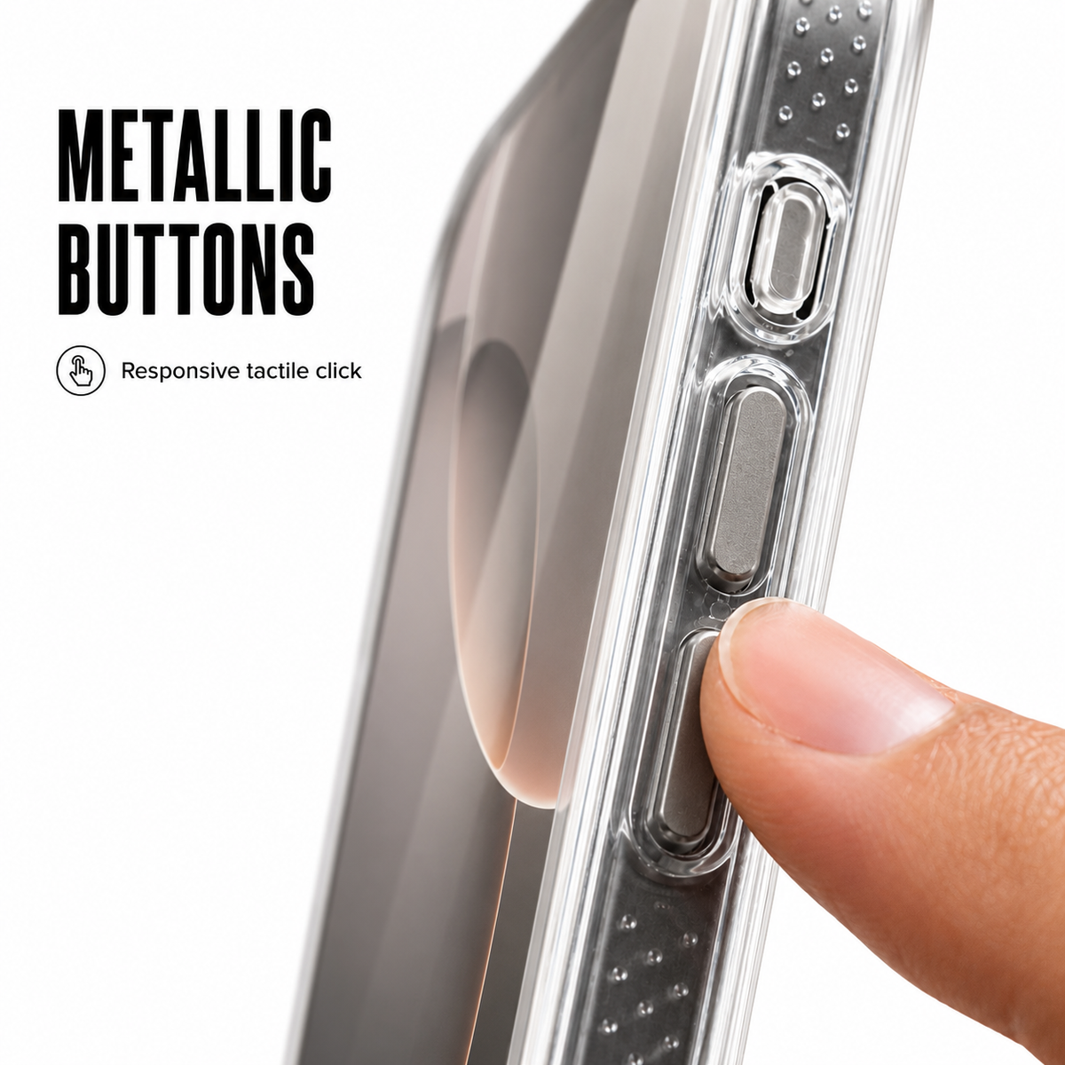 CaseBear Gradient MagSafe Case for iPhone 16 Pro Grey - MagSafe ring detail