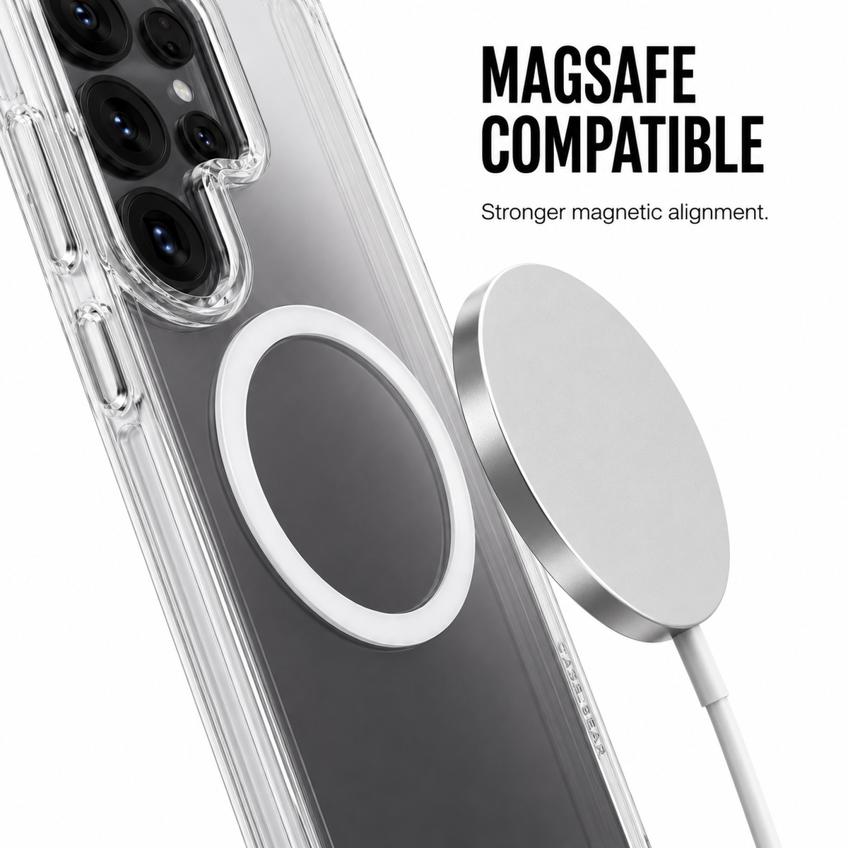 CaseBear Anti-Yellow Clear Case for Samsung S26 Ultra