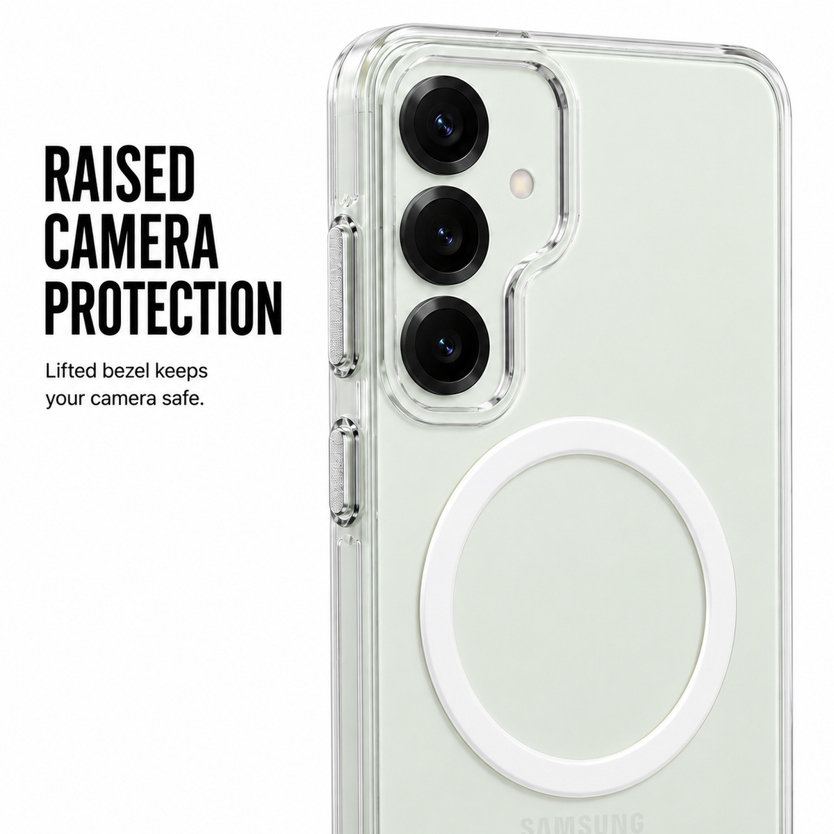 CaseBear Anti-Yellow Clear Case for Samsung S25