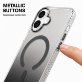 CaseBear Gradient MagSafe Case for iPhone 17 Grey - MagSafe ring detail