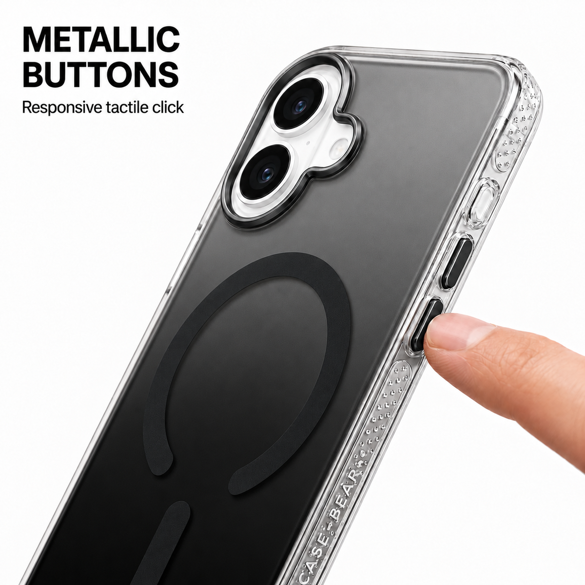 CaseBear Gradient MagSafe Case for iPhone 16 Plus - Black