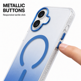 CaseBear Gradient MagSafe Case for iPhone 17 Blue - MagSafe ring detail
