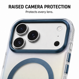 CaseBear Gradient MagSafe Case for iPhone 17 Pro Max Blue - metallic button detail