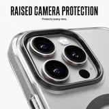 CaseBear Gradient MagSafe Case for iPhone 16 Pro Grey - metallic button detail
