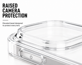 CaseBear Anti-Yellow Clear Case for iPhone 14 Pro - raised camera protection detail