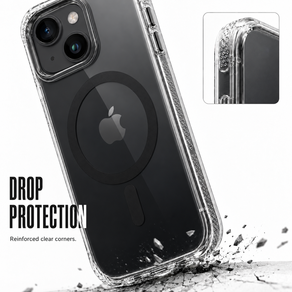 CaseBear Gradient MagSafe Case for iPhone 14 - Black