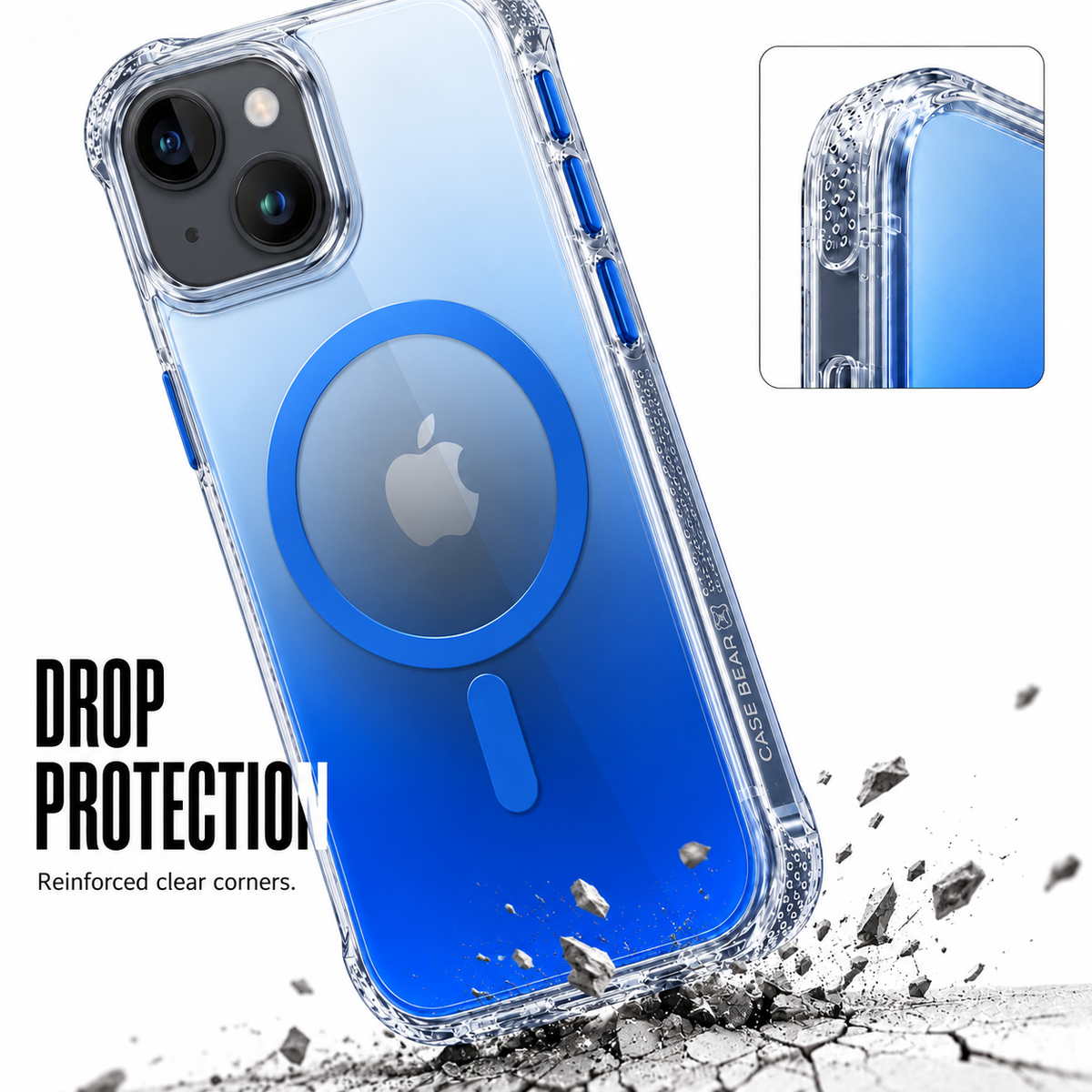 CaseBear Gradient MagSafe Case for iPhone 13 - Blue