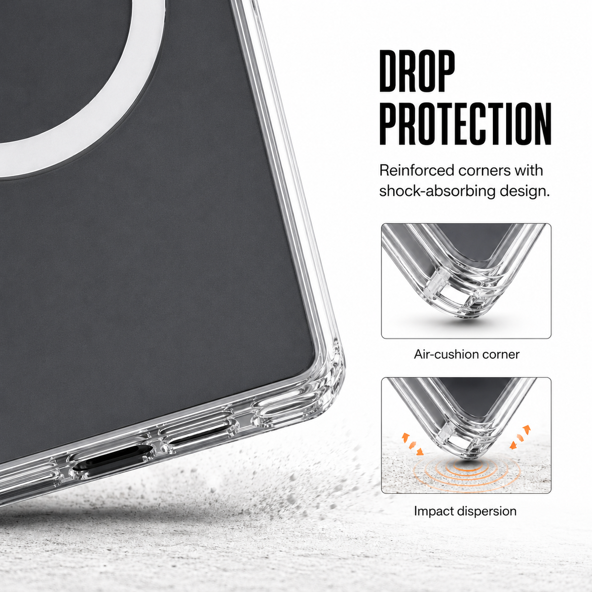 CaseBear Anti-Yellow Clear Case for Samsung S25 Ultra