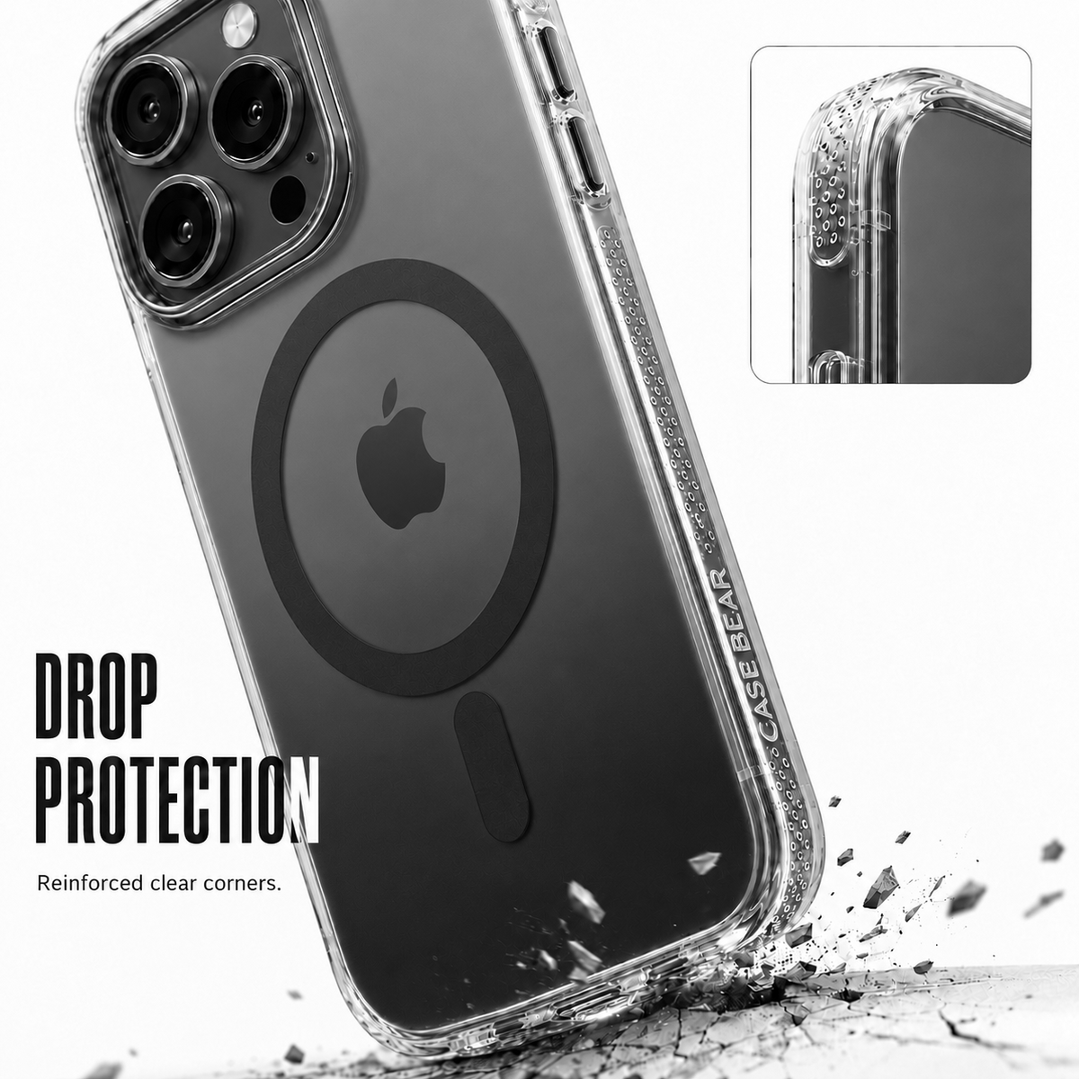 CaseBear Gradient MagSafe Case for iPhone 14 Pro Max - Black