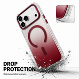 CaseBear Gradient MagSafe Case for iPhone 17 Pro Max - Burgundy