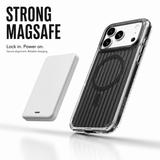 CaseBear Ribbed MagSafe Case for iPhone 17 Pro Max Black - reinforced corner and drop protection detail