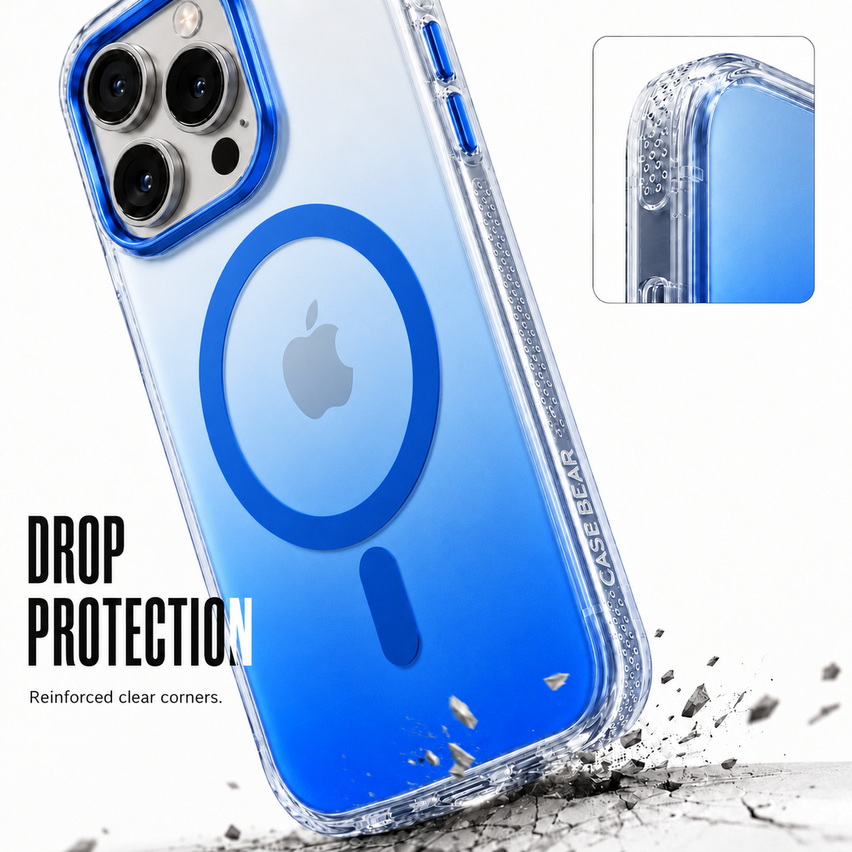 CaseBear Gradient MagSafe Case for iPhone 13 Pro Max - Blue